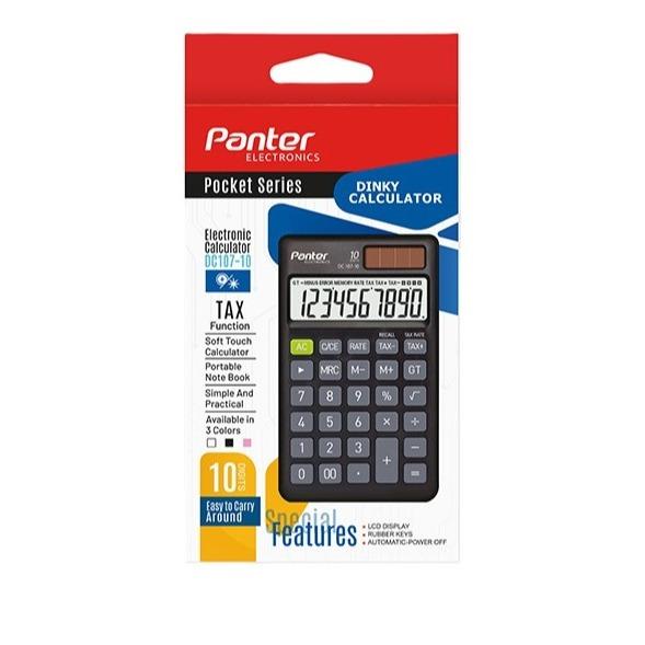 ماشین حساب 10 رقمی رنگی Panter DC107-10